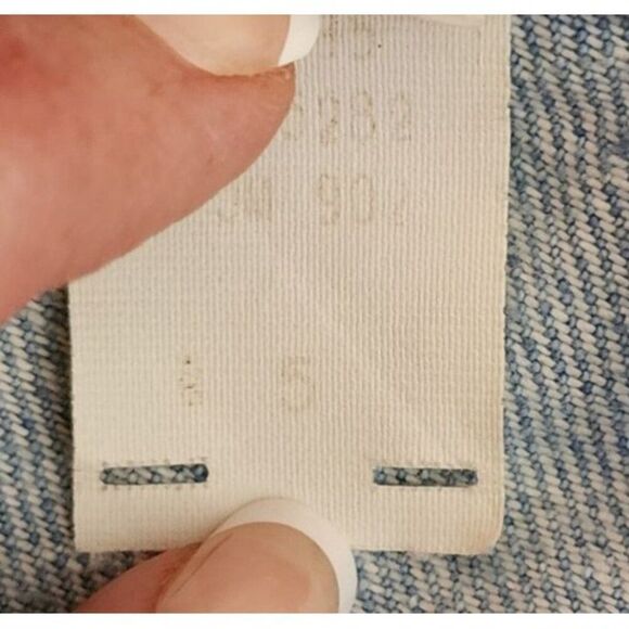 Vintage 80s Zip Ankle Light Wash Jeans Women Size 3 Blue High Waist - Picture 9 of 9